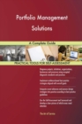 Portfolio Management Solutions a Complete Guide - Book