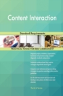 Content Interaction Standard Requirements - Book