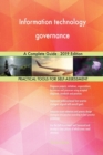 Information Technology Governance a Complete Guide - 2019 Edition - Book