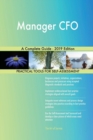 Manager CFO a Complete Guide - 2019 Edition - Book