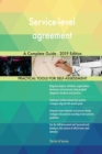 Service-level agreement A Complete Guide - 2019 Edition - Book