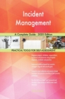 Incident Management A Complete Guide - 2020 Edition - Book