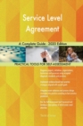 Service Level Agreement A Complete Guide - 2020 Edition - Book