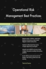 Operational Risk Management Best Practices A Complete Guide - 2020 Edition - Book