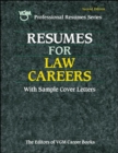 Resumes for Law Careers - Book