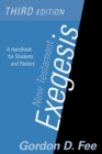 New Testament Exegesis, Third Edition : A Handbook for Students and Pastors - Book