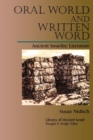 Oral World and Written Word : Ancient Israelite Literature - Book