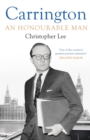 Carrington : An Honourable Man - Book