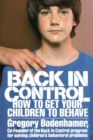 Back in Control - Book