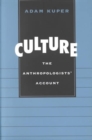 Culture : The Anthropologists’ Account - Book