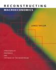 Reconstructing Macroeconomics : Structuralist Proposals and Critiques of the Mainstream - Book