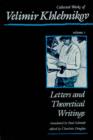 Collected Works : Letters and Theoretical Writings v. 1 - Book