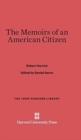 The Memoirs of an American Citizen - Book