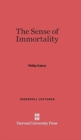 The Sense of Immortality - Book