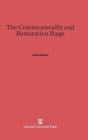 The Commonwealth and Restoration Stage - Book