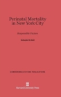 Perinatal Mortality in New York City : Responsible Factors - Book