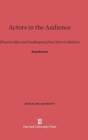Actors in the Audience : Theatricality and Doublespeak from Nero to Hadrian - Book