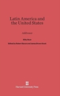 Latin America and the United States : Addresses - Book