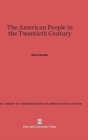 The American People in the Twentieth Century - Book