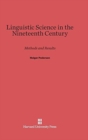 Linguistic Science in the Nineteenth Century : Methods and Results - Book