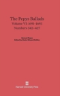 The Pepys Ballads, Volume 6: 1691-1693 : Numbers 342-427 - Book