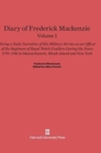 Diary of Frederick Mackenzie. Volume I - Book