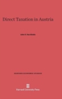 Direct Taxation in Austria - Book