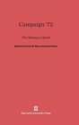 Campaign '72 : The Managers Speak - Book