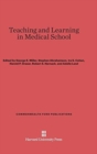 Teaching and Learning in Medical School - Book