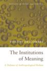 The Institutions of Meaning - eBook