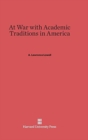 At War with Academic Traditions in America - Book