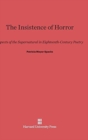 The Insistence of Horror : Aspects of the Supernatural in Eighteenth-Century Poetry - Book