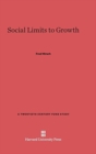 Social Limits to Growth - Book