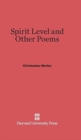 Spirit Level and Other Poems - Book