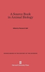 A Source Book in Animal Biology - Book