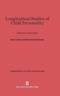 Longitudinal Studies of Child Personality : Abstracts with Index - Book