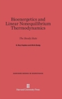 Bioenergetics and Linear Nonequilibrium Thermodynamics : The Steady State - Book