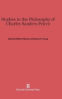 Studies in the Philosophy of Charles Sanders Peirce - Book