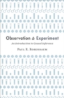 Observation and Experiment : An Introduction to Causal Inference - Book