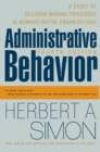 Administrative Behavior, 4th Edition - Book