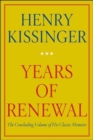 Years of Renewal - Book