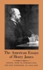 The American Essays of Henry James - Book