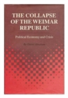 The Collapse of the Weimar Republic - Book