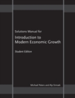 Solutions Manual for "Introduction to Modern Economic Growth" : Student Edition - Book