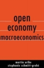 Open Economy Macroeconomics - Book