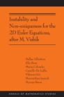 Instability and Nonuniqueness for the 2d Euler Equations, after M. Vishik : (AMS-219) - Book