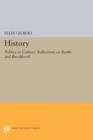 History : Politics or Culture? Reflections on Ranke and Burckhardt - Book