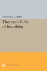 Thoreau's Fable of Inscribing - Book