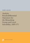 Analytic Pseudodifferential Operators for the Heisenberg Group and Local Solvability. (MN-37) - Book