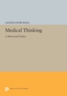 Medical Thinking : A Historical Preface - Book